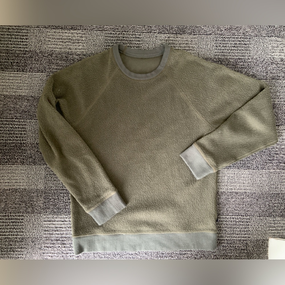 Patagonia M's Reversible Shearling Crew size small - Picture 5 of 9